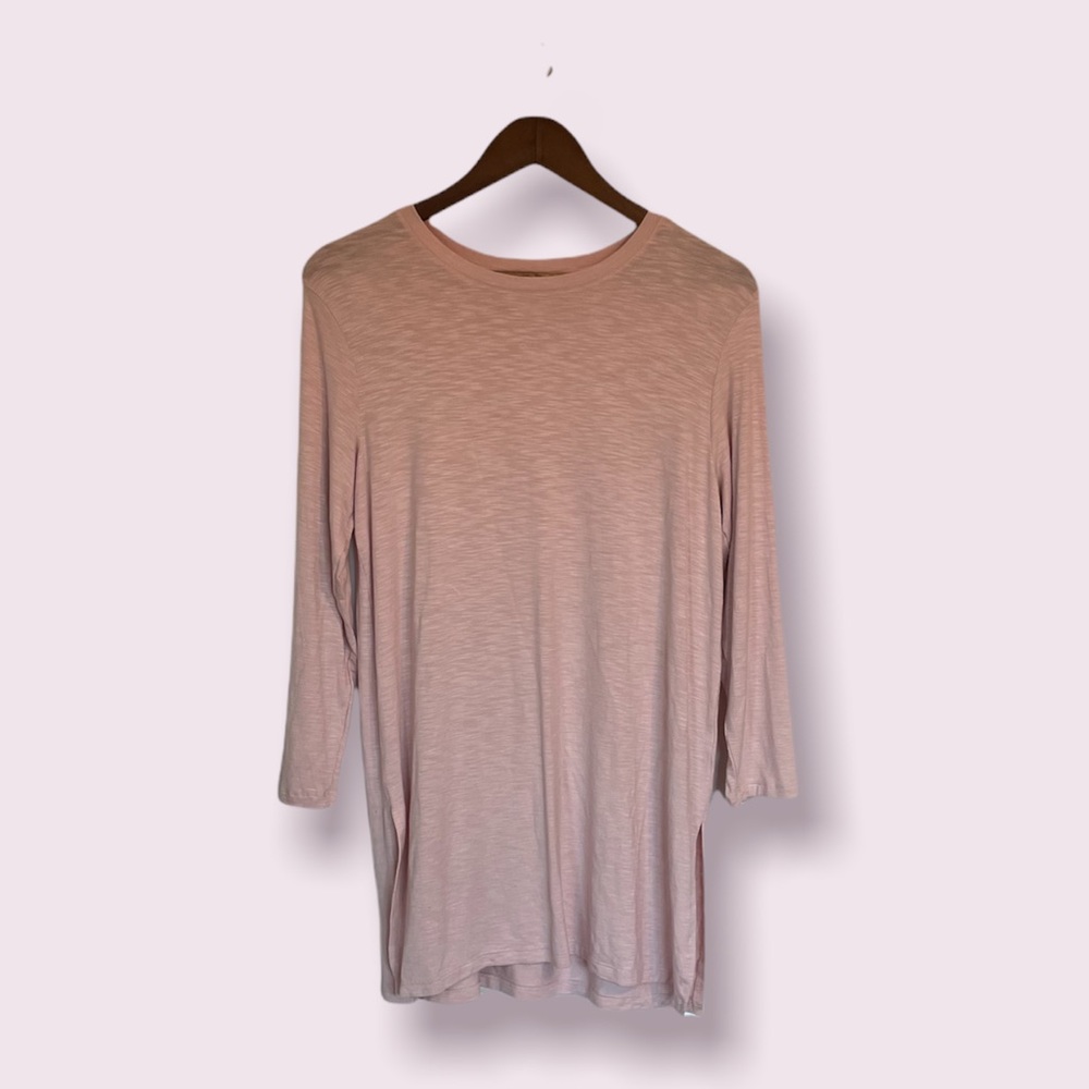 Old Navy Women’s Light Pink Luxe Tunic Top